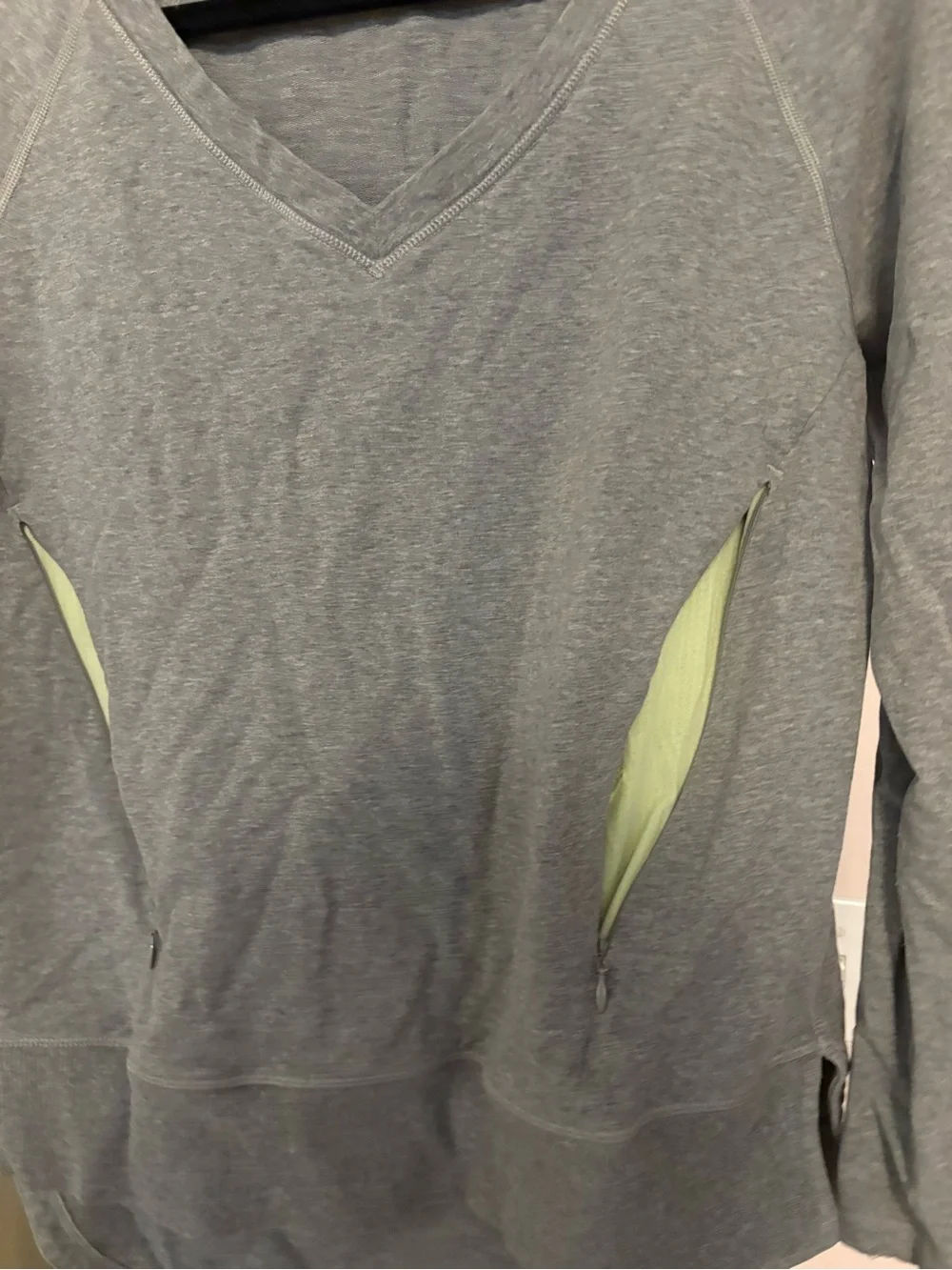 Gray Lululemon long sleeve sweatshirt